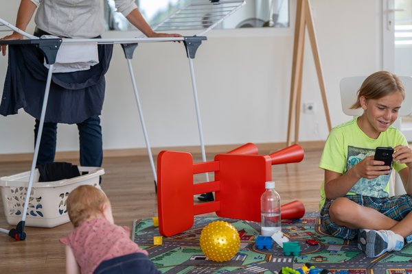 Familienpflege im Haushalt